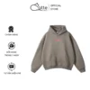 Áo Hoodie Nam Nữ Catte Clothing R1 Màu Nâu