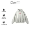 Áo Hoodie Nam Nữ Catte Clothing R1 Màu Xám