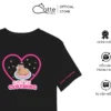 Áo Thun Nam Nữ Catte Clothing Capybara Pink Form Rộng Màu Đen