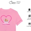 Áo Thun Nam Nữ Catte Clothing Capybara Pink Form Rộng Màu Hồng