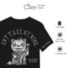 Áo Thun Nam Nữ Catte Clothing Punk Cat Màu Đen