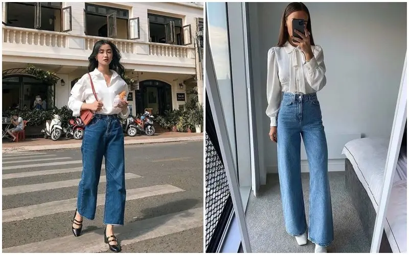 Phối Áo Sơ Mi Form Rộng Với Quần Chinos